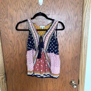 Patrons of Peace Floral Tank